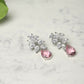 Champagne Stone Earrings- Ruby Raang | Swadesiicart