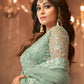 Myra Sea Green Heavy Embroidered Anarkali Suit | Swadesiicart