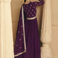 Myra palatinate Georgette Embroidered Designer Palazzo Suit | Swadesiicart