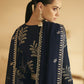 Myra Navy Blue Georgette Embroidered Designer Suit | Swadesiicart