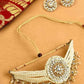 Jewel City Elegant Bridal Jewelry Set with Pearl Choker and Ornate Maang Tikka | Swadesiicart