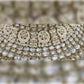 Jewel City Royal Kundan Choker Set with White Beads - Traditional Indian Wedding Jewelry Set with Earrings and Tikka | Swadesiicart
