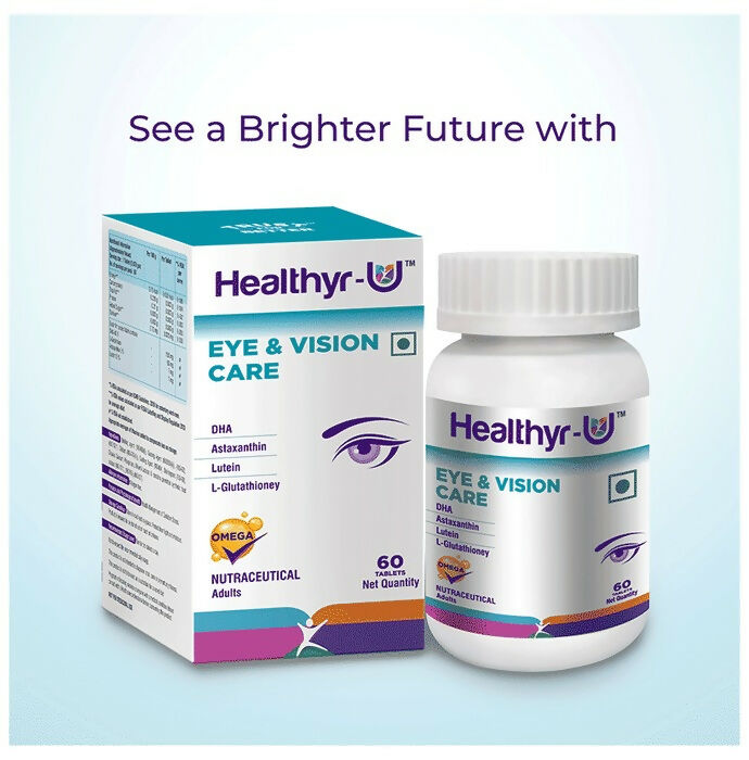 Healthyr-U Eye & Vision Care Tablets - Swadesiicart