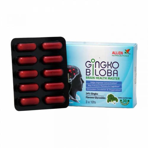 Allen Homeopathy Gingko Biloba Capsules | Swadesiicart
