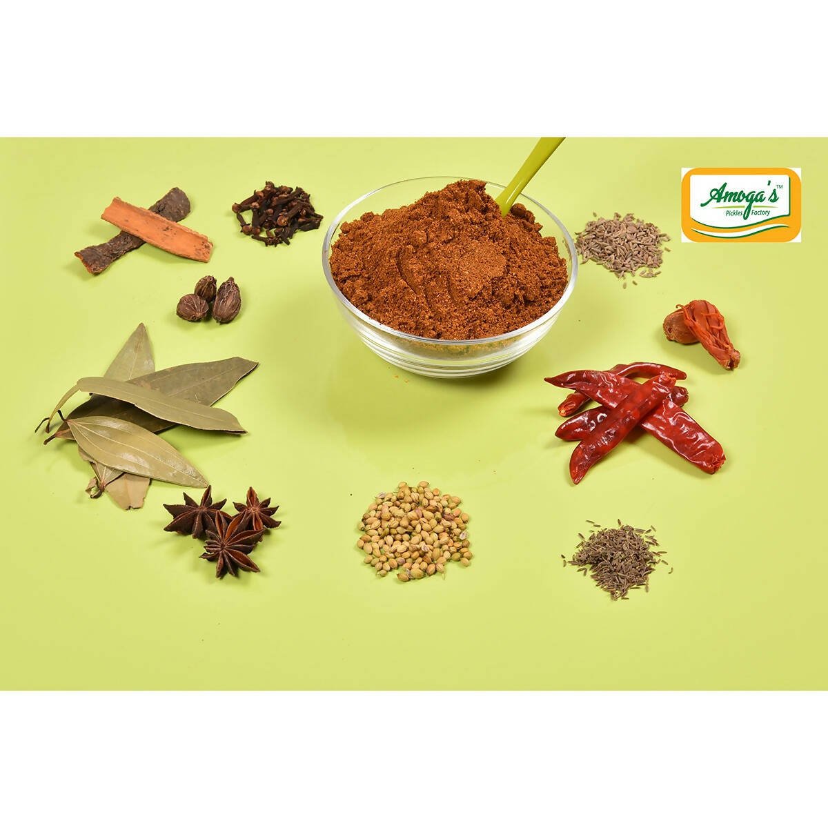 Amoga's Pickles Factory Garam Masala Andhra Style - Swadesiicart