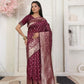 Shree Shyam Fashion Lichi Silk Green Saree