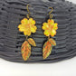 Terracotta Beautiful Autumn Flower Hangings