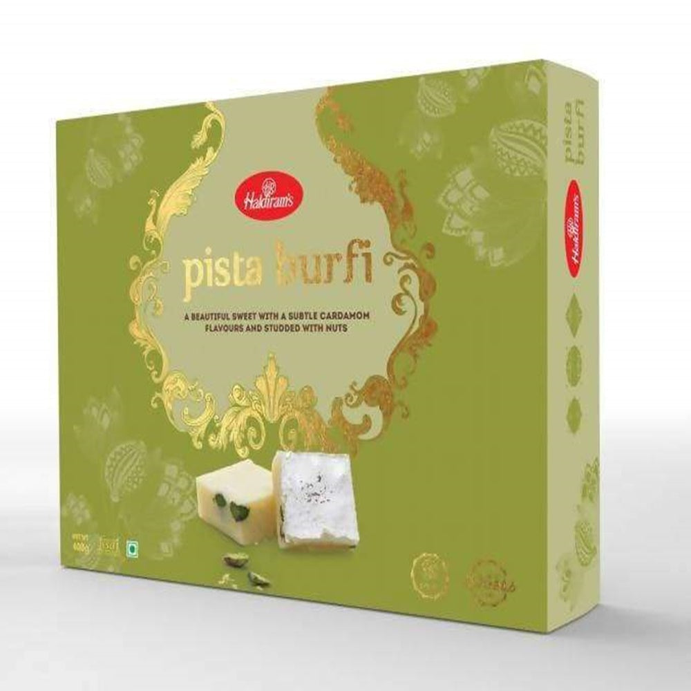 Haldiram's Pista Burfi | Swadesiicart