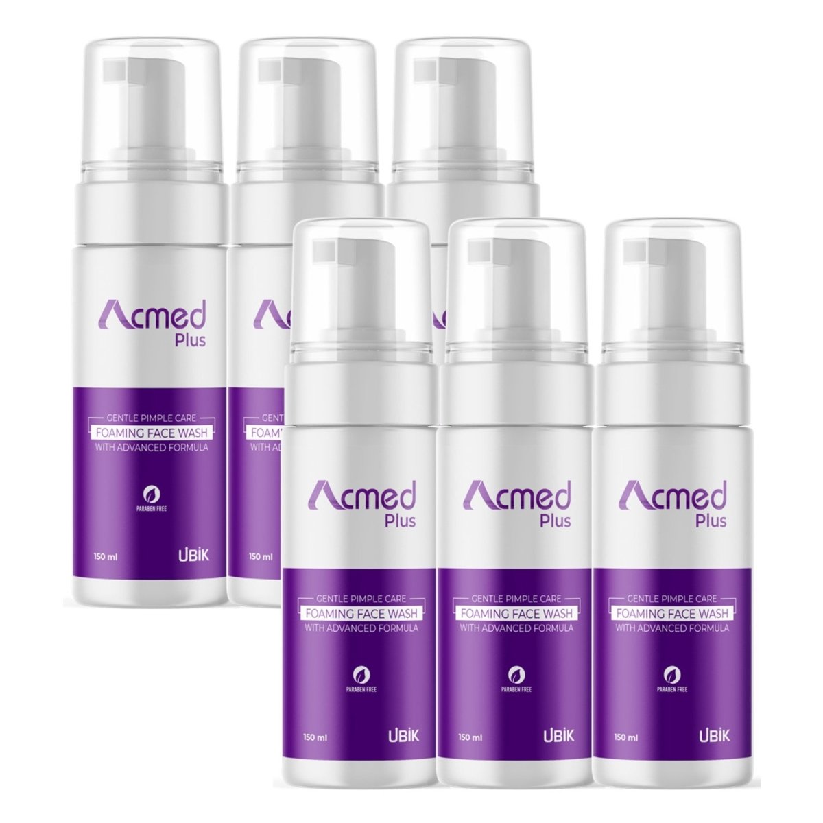 Acmed Plus Foaming Face Wash - Swadesiicart