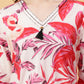 Joban Fashion Red Cotton Printed & Hand Work Co-ord Set - Swadesiicart