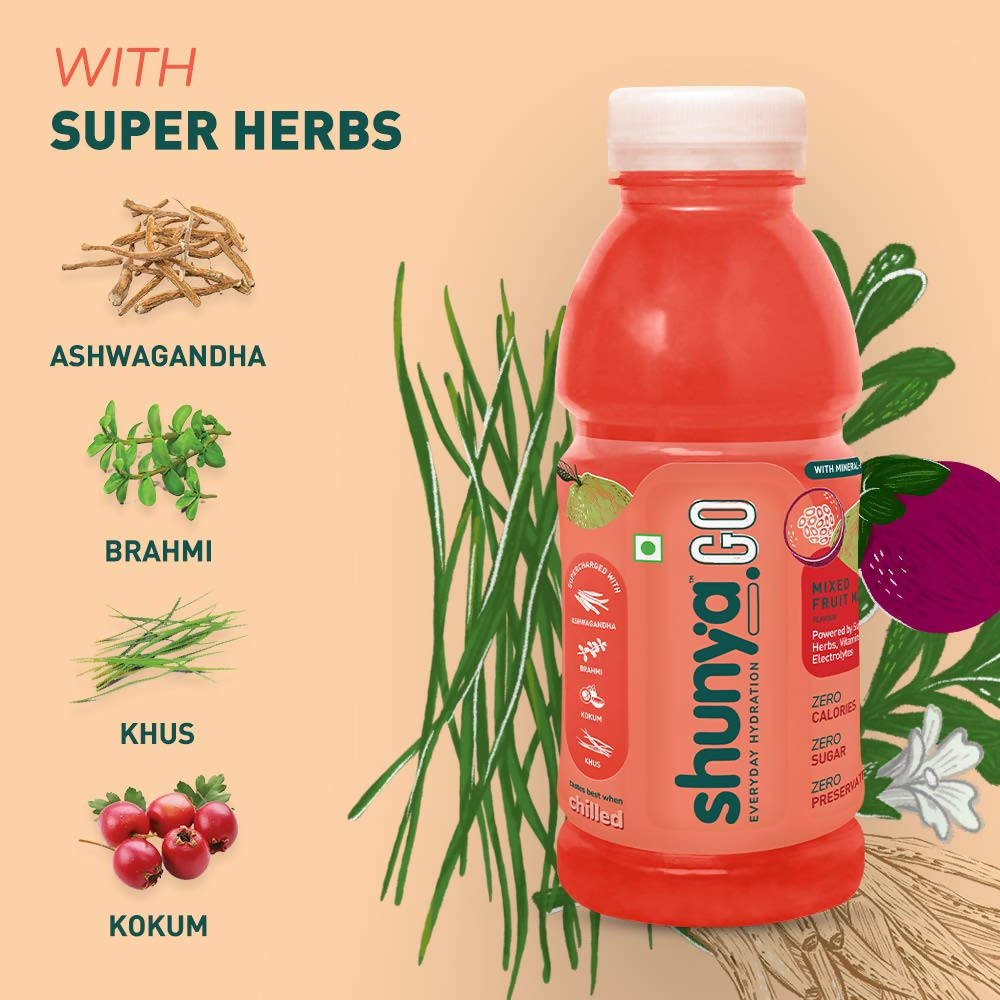 Shunya Go Zappy Mixed Fruit Mania uses