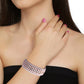 Gold-Polished Traditional Ethnic Adjustable Bracelet For Women & Girls - Wahe Jewels - Swadesiicart