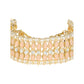 Gold-Polished Traditional Ethnic Adjustable Bracelet For Women & Girls - Wahe Jewels - Swadesiicart