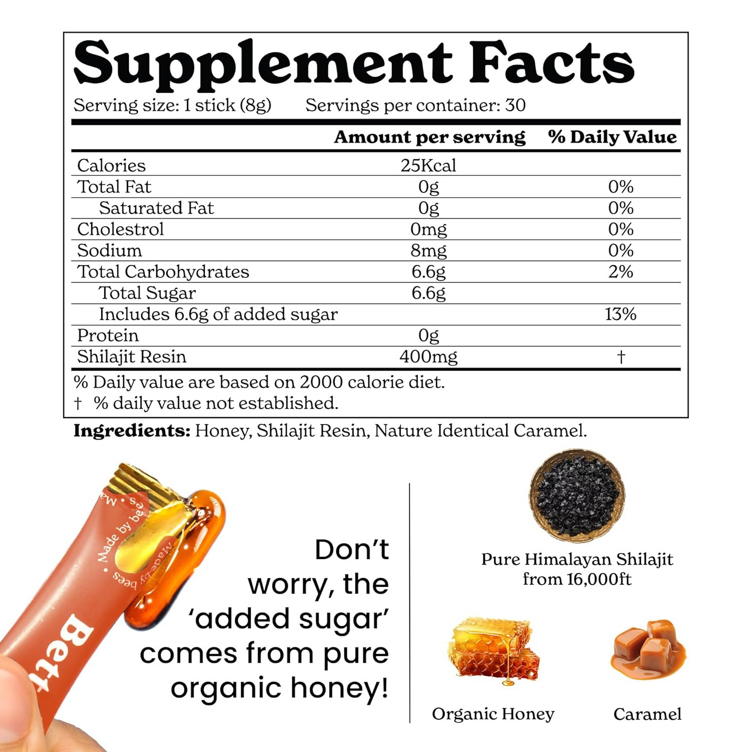 Better Alt Pure Himalayan Sj Honey Sticks | Swadesiicart