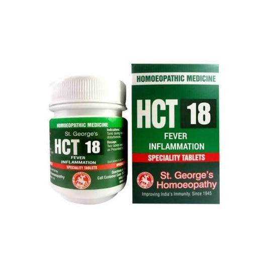 St. George's Homeopathy HCT 18 Tablets | Swadesiicart