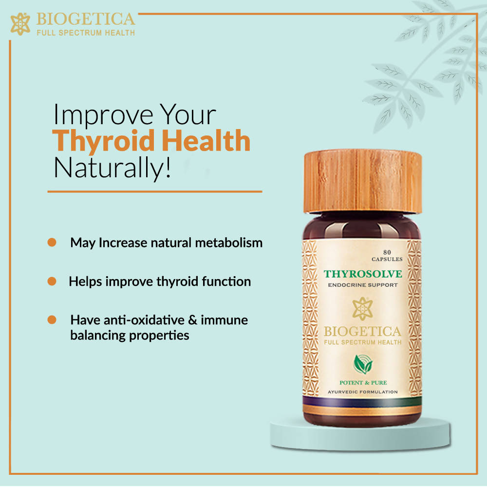 Biogetica Thyrosolve Tablets - Swadesiicart