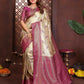 Aastha Fashion Mustard Tissue Silk Weaving Saree