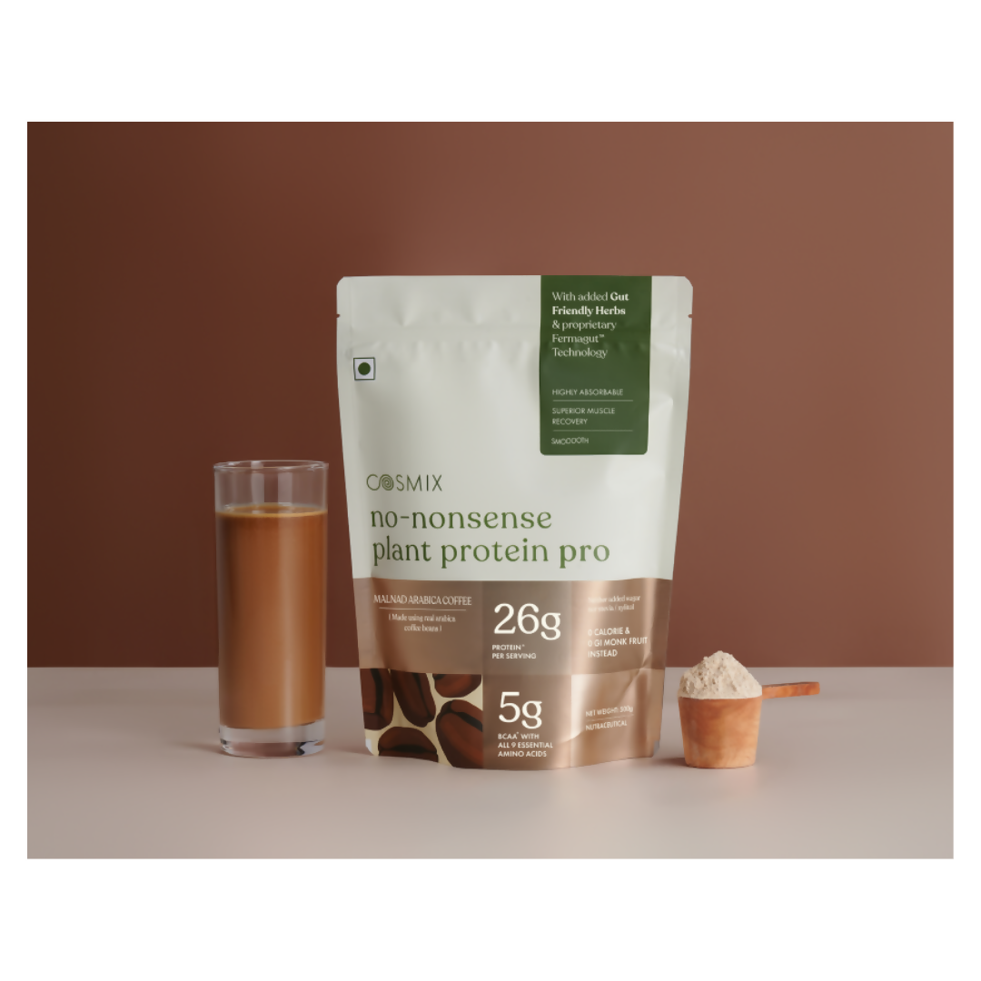 Cosmix no nonsense Plant Protein Pro Malnad Arabica Coffee | Swadesiicart