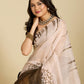 Aastha Fashion Multi Chanderi Cotton Silk Printed Saree