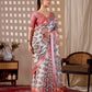 Aastha Fashion Multi Soft Linen Cotton Printed Saree