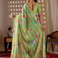 Aastha Fashion Pista Monsoon Printed Saree