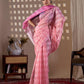 Aastha Fashion Pink Monsoon Printed Saree
