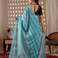 Aastha Fashion See Green Monsoon Printed Saree
