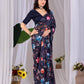 Aastha Fashion Multi Monsoon Printed Saree