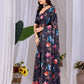 Aastha Fashion Multi Monsoon Printed Saree