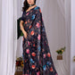 Aastha Fashion Multi Monsoon Printed Saree