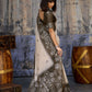 Aastha Fashion Grey Munga Cotton Printed Saree