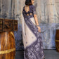 Aastha Fashion Lavender Munga Cotton Printed Saree