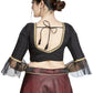 Aastha Fashion Black Art Silk Square Style Blouse