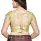 Aastha Fashion Gold Sequence Matti Boat Neck Blouse