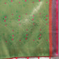 Lorenvalley Fashion Magenta Kanjivaram Silk Woven Design with Zari Weaving Saree - Swadesiicart