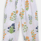 Ahalyaa White Cotton Straight Floral Printed Kids Kurta Pant Sets With Dupatta For Girls | Swadesiicart