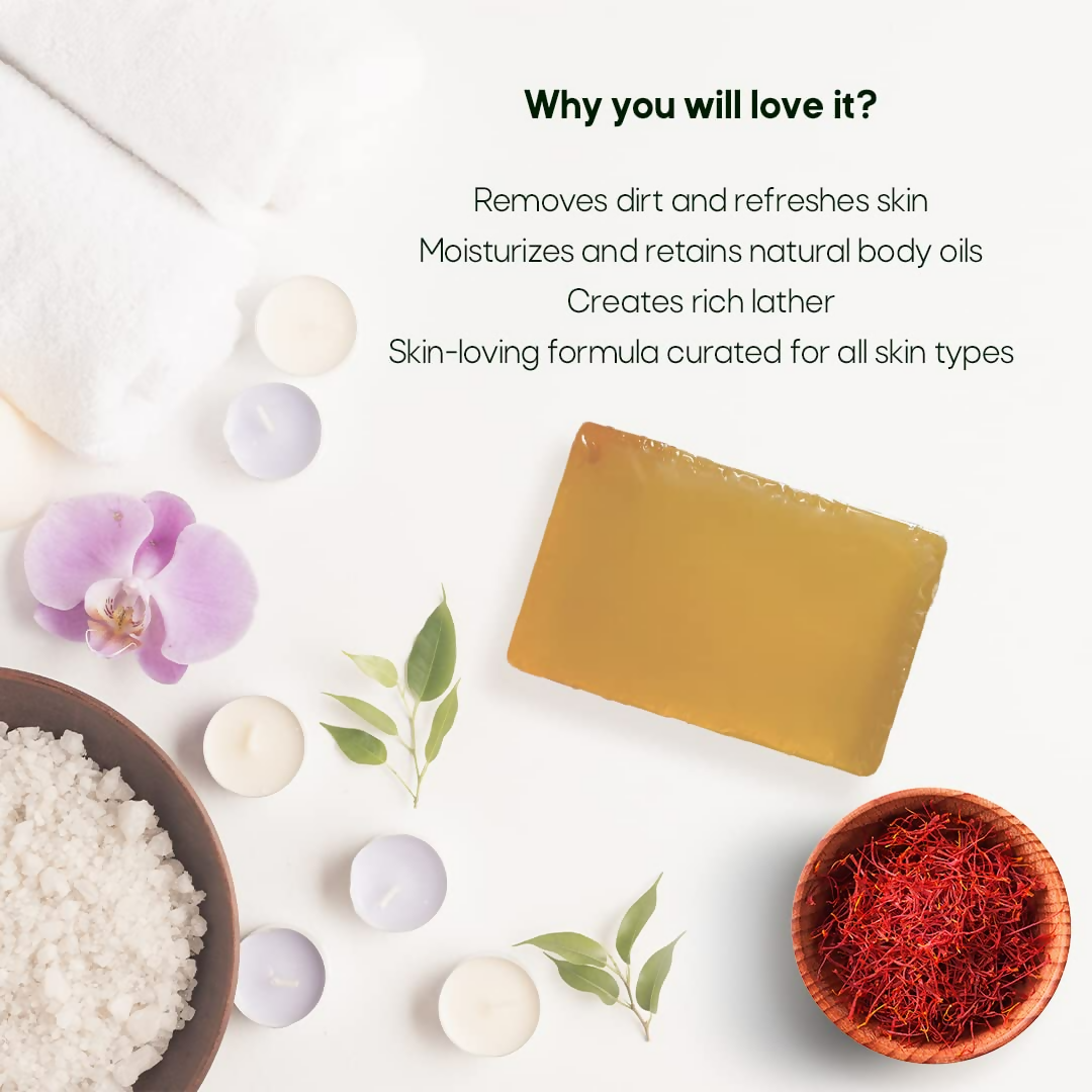 LA Organo Kumkumadi Handmade Natural Bath Soap | Swadesiicart