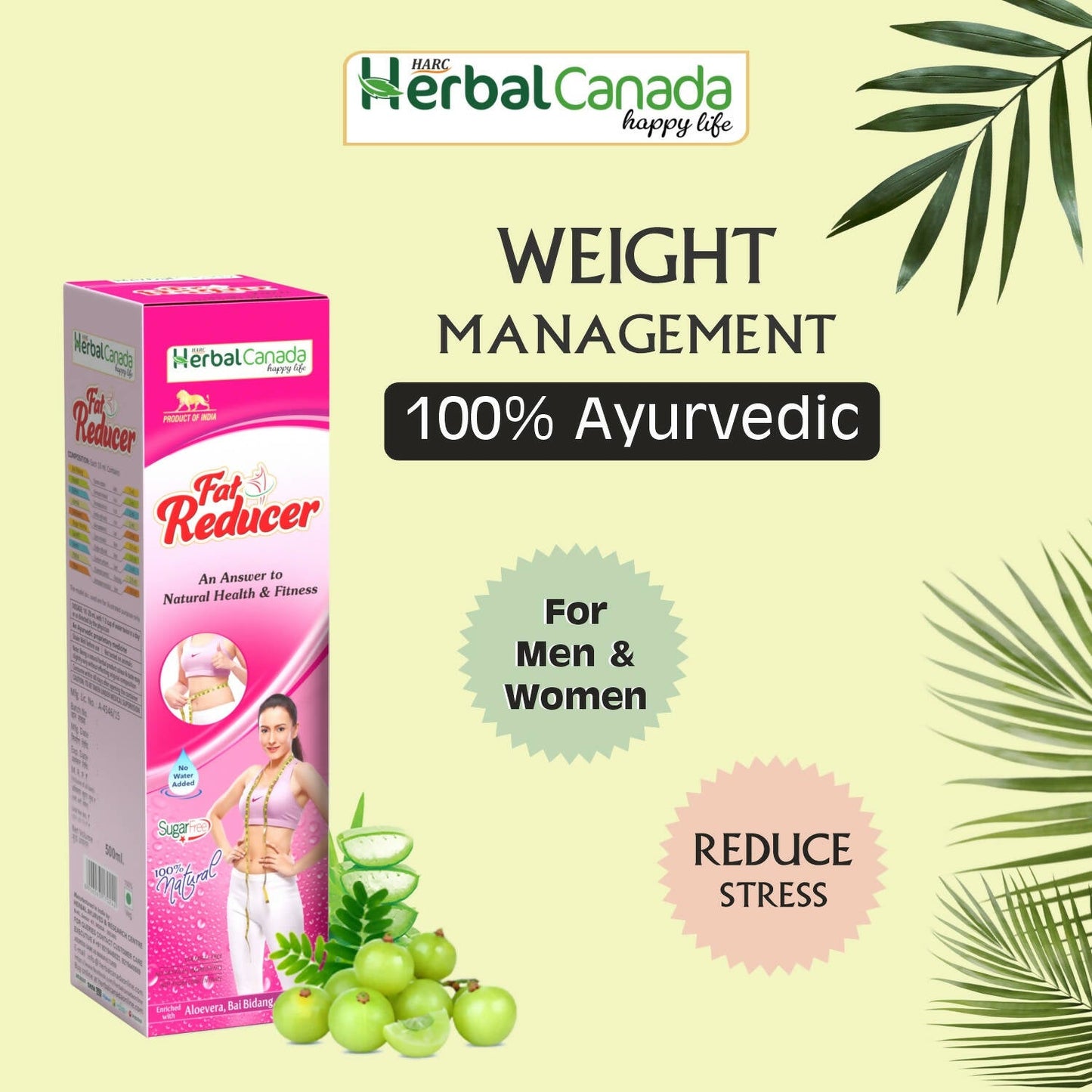 Herbal Canada Fat Reducer - Swadesiicart