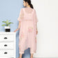 Ahalyaa Women Solid Crepe Co-Ords With Shrug - Swadesiicart