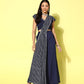 Ahalyaa Striped Top with Palazzos and Dupatta | Swadesiicart