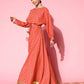 Ahalyaa Printed Crepe Co-Ords - Swadesiicart