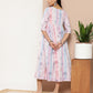 Ahalyaa Women Floral Printed Maxi Ethnic Dress | Swadesiicart
