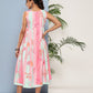 Ahalyaa Women Floral Printed Empire Midi Ethnic Dress | Swadesiicart