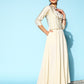 Ahalyaa Women Striped Crepe Maxi Ethnic Dress With Gotta Patti Detail | Swadesiicart