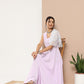 Ahalyaa Women Printed Ruffles Maxi Ethnic Dress | Swadesiicart