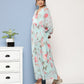 Ahalyaa Women Floral Printed Maxi Ethnic Dress | Swadesiicart