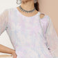 Ahalyaa Women Floral Printed Empire Midi Ethnic Dress | Swadesiicart