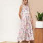 Ahalyaa Women Floral Printed Maxi Ethnic Dress | Swadesiicart