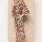 Ahalyaa Printed Waist Tie-Ups Basic Jumpsuit | Swadesiicart