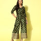 Ahalyaa Printed Basic Jumpsuit | Swadesiicart
